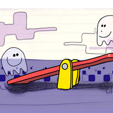 Ghosts like to play
