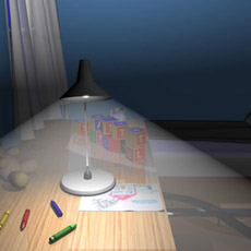 Lamp and Ball
